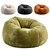 Custom Order Bean Bag 3D Model 3D model small image 1