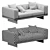 Modern Minotti Dylan Sofa Set 3D model small image 6