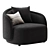 Elegant PIA Armchair, Corona Legacy 3D model small image 3