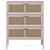 Rattan Wood Chest of Drawers 3D model small image 2