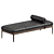 Elegant Anacapa Leather Bench 3D model small image 2