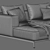 Ettore Sofa Composition 01, Vray 3D model small image 4