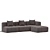 Bergen Modular Sofa Set 3D model small image 4