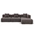 Bergen Modular Sofa Set 3D model small image 5