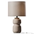 Elegant Curve Angle Table Lamp 3D model small image 1