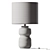 Elegant Curve Angle Table Lamp 3D model small image 2