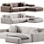 Weilai Concept Lynnbrook Sofa 3D model small image 2