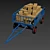 Polygonal Cart Model 3 3D model small image 12