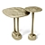 Metal Mushroom Henge Table Stand 3D model small image 2