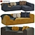 Modern Heartbreaker Sofa: 2017 Edition 3D model small image 1