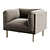 Bolia Paste Armchair Modern Design 3D model small image 1