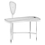 Elegant Vanity Table | Bonaldo 3D model small image 4