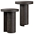 Sleek Scandinavian Side Tables 3D model small image 4