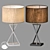 Contemporary Table Lamp RUTA 3D model small image 1