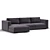 Modular Manhattan Sectional Sofa 3D model small image 3