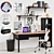 Modern Workspace Furniture Set 3D model small image 1