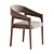 Contemporary Dining Chair Model Corona 3D model small image 5