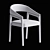 Contemporary Dining Chair Model Corona 3D model small image 7