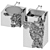 Custom Stone Wash Basin Set 3D model small image 3