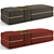 Luxence Maxime Ottoman Set 3D model small image 2