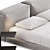 Soft BOCA Bed 3Ds Max 3D model small image 4