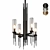 Modern Elegance Chandelier Fixture 3D model small image 1