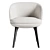 Elegant Minotti Raphael Dining Chair 3D model small image 2