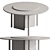 Sleek Modern Dining Table 3D model small image 4