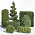  Landscaping Bushes Pack for Vray 3D model small image 5