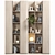  Modular Bookcase with Versatile Design 3D model small image 1
