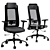 Modern Corona Office Chair, 3D 3D model small image 1