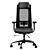 Modern Corona Office Chair, 3D 3D model small image 2