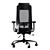 Modern Corona Office Chair, 3D 3D model small image 4
