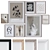 Multi-frame 3D Wall Art Set 3D model small image 1