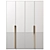 Versatile Modular Wardrobe 3D model small image 1