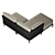 Modular Sofa Leo-1 Beige 3D model small image 2