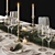 Festive Table Setting 3D model small image 7