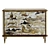 Diana Art Credenza in Gold 3D model small image 1