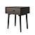 Chic 1-Drawer Nightstand by Novogratz 3D model small image 3