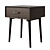 Chic 1-Drawer Nightstand by Novogratz 3D model small image 5