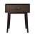 Chic 1-Drawer Nightstand by Novogratz 3D model small image 6