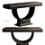 Elegant Console Table 7033 3D model small image 1