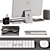 Apple-themed Desktop Decor Set 3D model small image 16