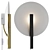 Elegant and Modern Furiko Sconce 3D model small image 1