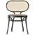 Gebrüder Thonet Vienna Bodystuhl Chair 3D model small image 2