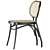 Gebrüder Thonet Vienna Bodystuhl Chair 3D model small image 3