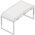 Sleek Victoria Desk with Storage 3D model small image 3