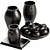 Fairfax Terracotta Vases Decor Set 3D model small image 4