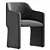 Bruna Model Chair 3Ds Max 3D model small image 2