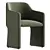 Bruna Model Chair 3Ds Max 3D model small image 3